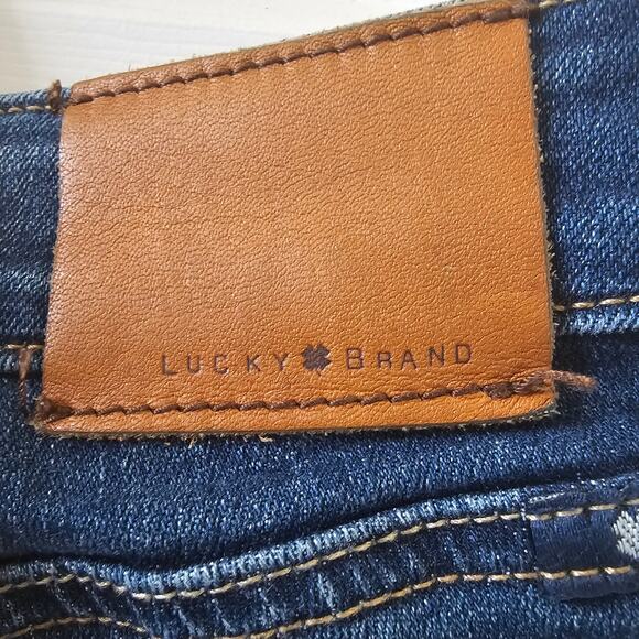 Lucky Brand Lolita Skinny Jeans 12/31 Blue Mid Rise Minimalist Denim Classic Fit - Picture 6 of 12